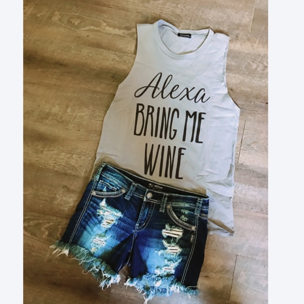 Alexa bring me wine tank